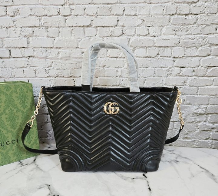 GC 구찌 [ 고급 ] GG 마몽 미디엄 토트백 847387 AAFA1 1000 1 