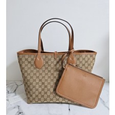 GC 구찌 [ 고급 ] 리버서블 쇼퍼 백 미디엄 토티시마 2 