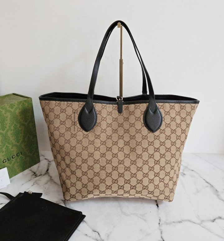 GC 구찌 [ 고급 ] 리버서블 쇼퍼 백 미디엄 토티시마 2 