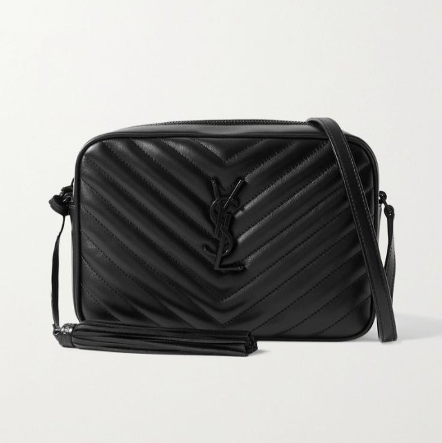 YS 생로랑 흑장 로고 카메라백 1 