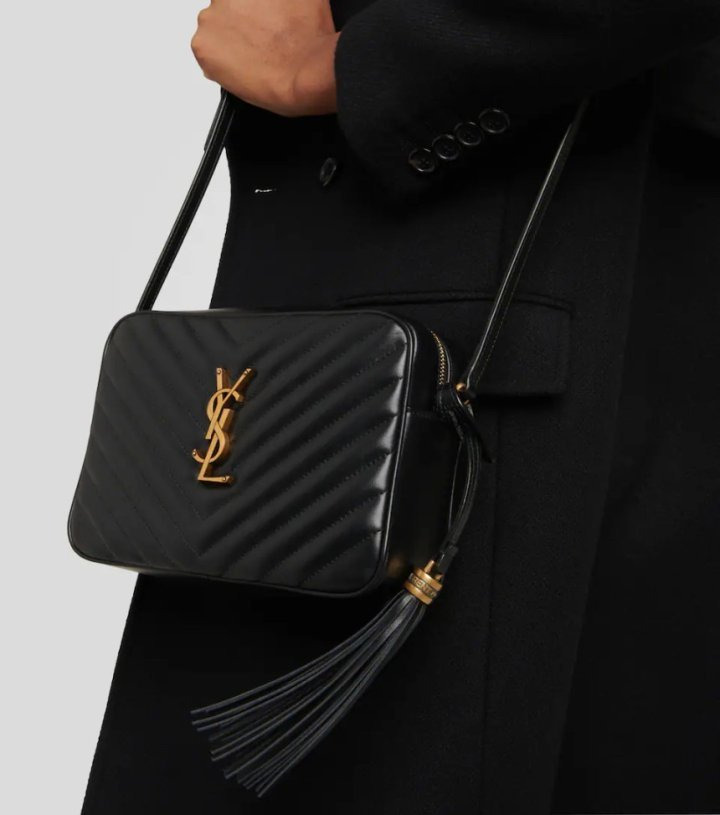 YS 생로랑 금장 로고 카메라백 1 