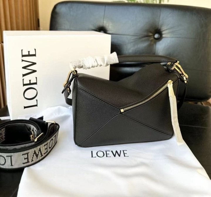 LW 로에베 퍼즐 스몰 토트백 