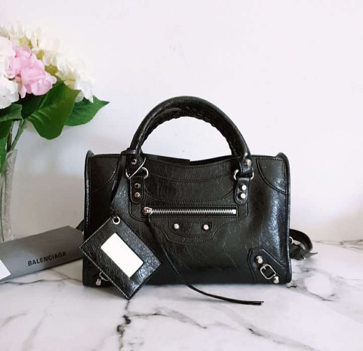 BC 발렌시아가 르 시티 스몰 토트백 2 