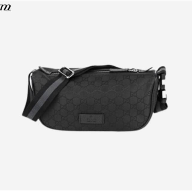 GC 구찌 GG 패브릭 웨이스트백