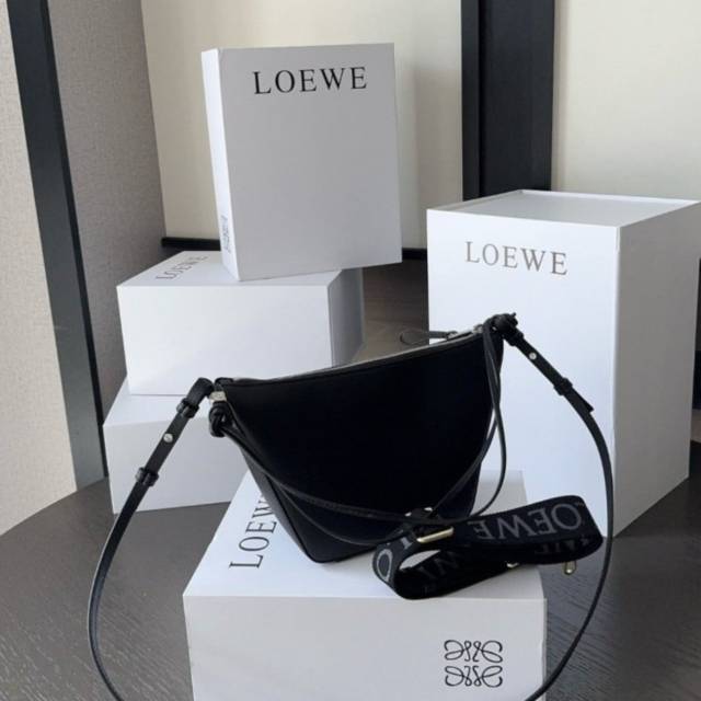 LW 로에베 미니 해먹 호보백 