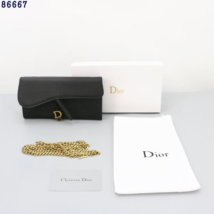 DO 디올 새들 스몰 체인 WOC 파우치