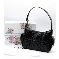 DO 디올 플랫 매크로 까나쥬 크링클 블랙 