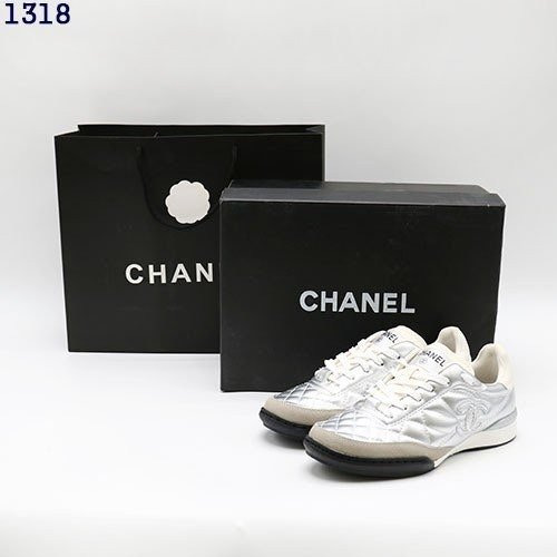 CN 샤넬 CC 캐비어 스니커즈 (실버)