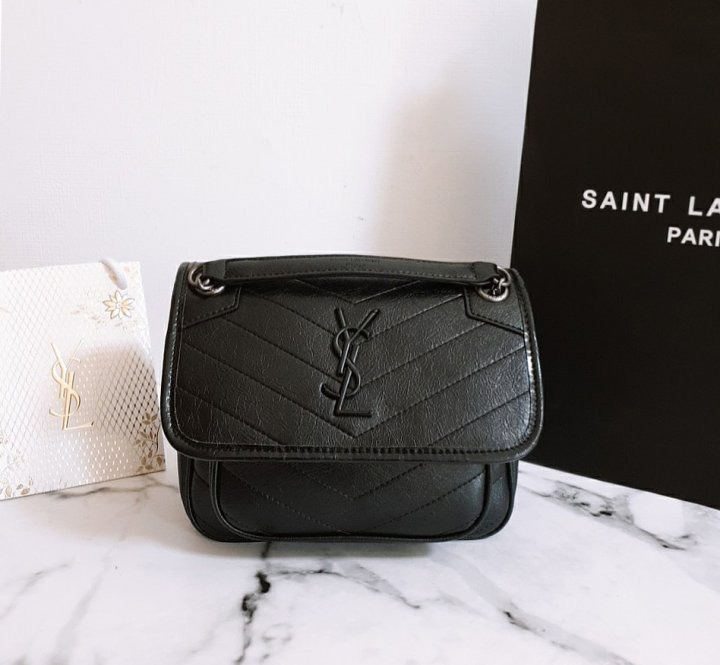 YS 생로랑 흑장식 니키백 미니 1 