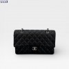CN 샤넬 클래식 라지 캐비어 플랩백 (블랙,은장)