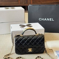 CN 샤넬 고급 트랜디 CC 플랩백 