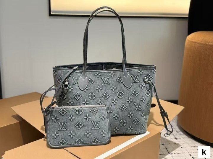LV 루이비통 데님 네버플 pm 