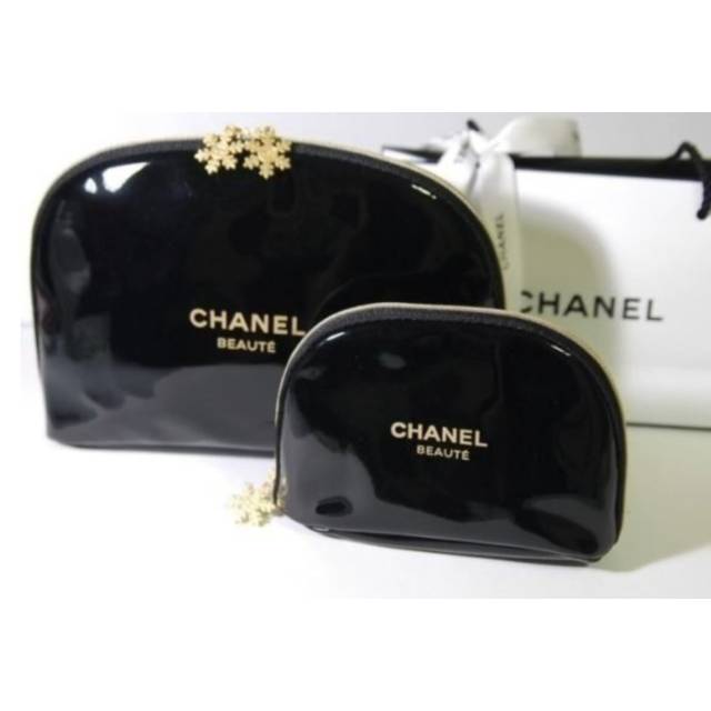 CN 샤넬 눈꽃 2종파우치 