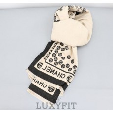 CN 샤넬 로고 양면 머플러