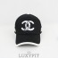 CN 샤넬 정면 CC로고 볼캡 모자
