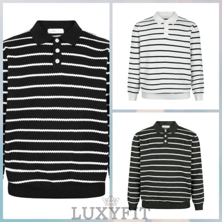 LL 로로피아나 로프 카라 니트