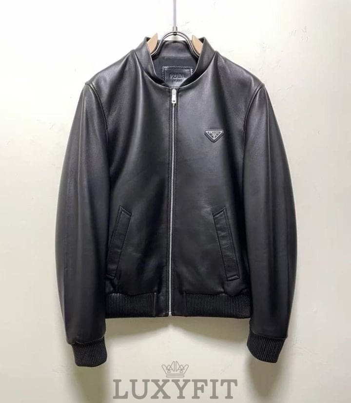 PD 프라다 PY998 트라이앵글로고 나파가죽 재킷