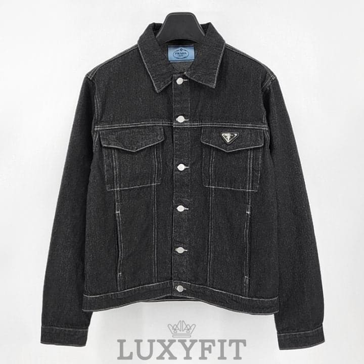 PD 프라다 플레이트 데님자켓