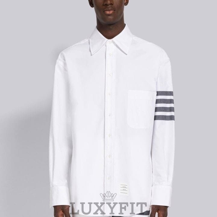 TB 톰브라운 4바 옥스포드 스판 셔츠