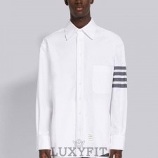 TB 톰브라운 4바 옥스포드 스판 셔츠