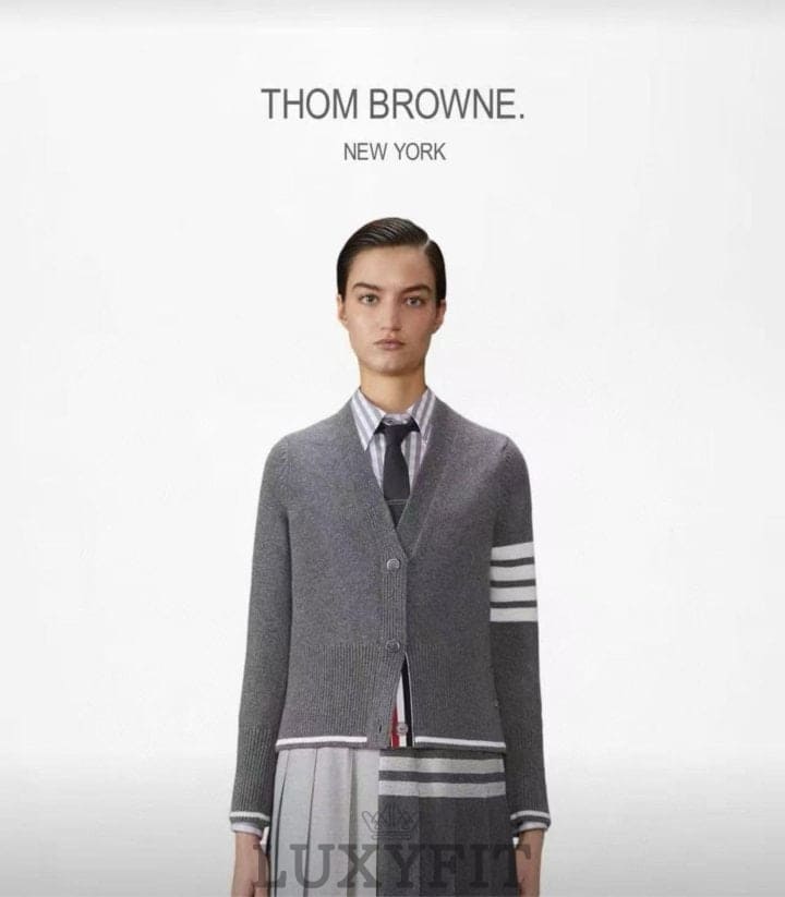 TB 톰브라운 여성 울캐시 니트 가디건