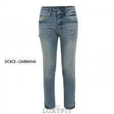 DG 돌체앤가바나 스크래치 전판 로고 슬림 일자진