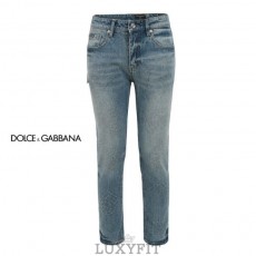 DG 돌체앤가바나 스크래치 전판 로고 슬림 일자진