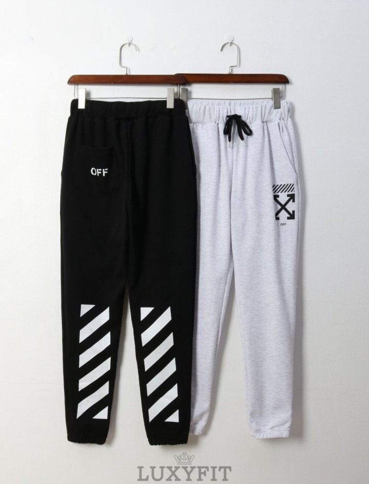 OH 오프화이트 런닝 조거