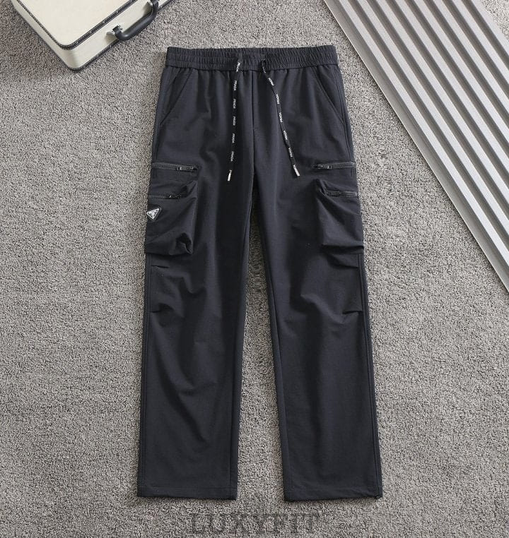 PD 프라다 세미와이드 카고 밴딩팬츠