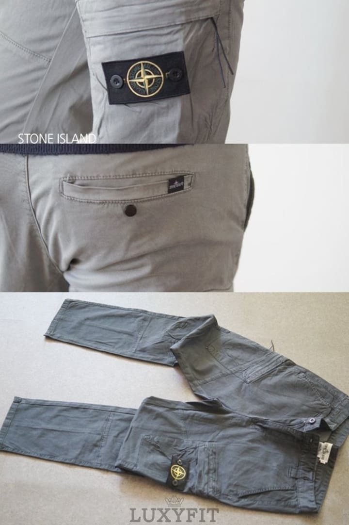 ST 스톤 아일랜드 카고 팬츠