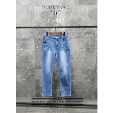 TB 톰브라운 T-207 U 레터링 면청바지