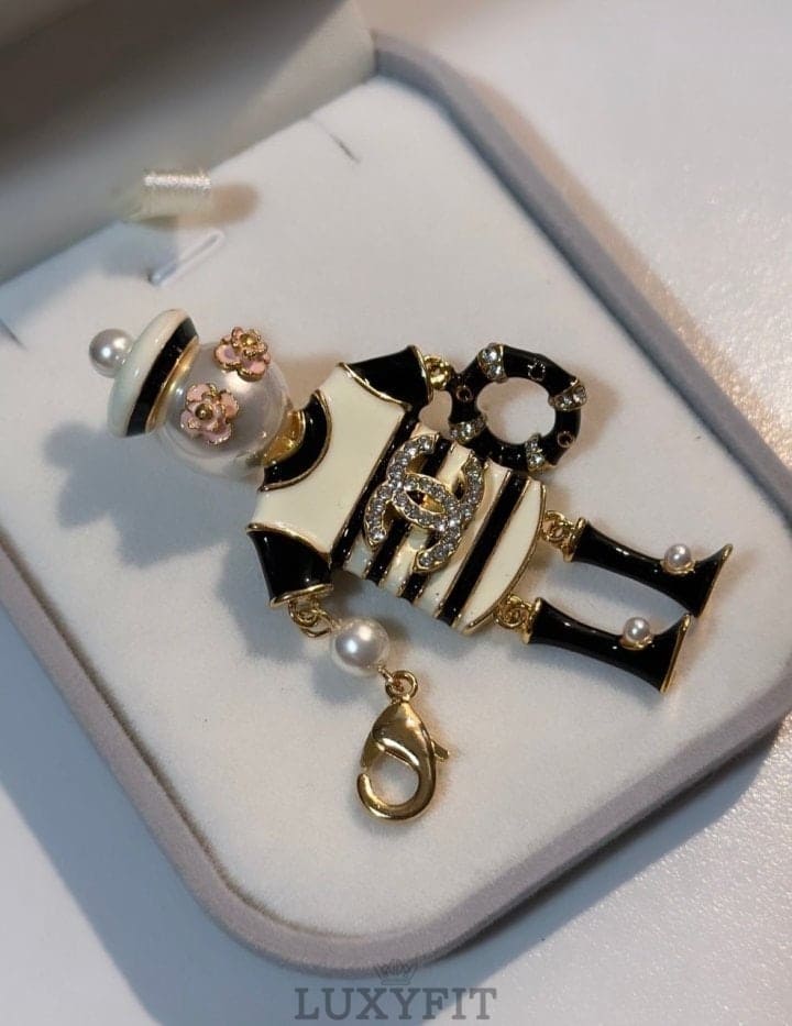 CN 샤넬 로봇브로치