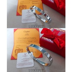 CT 까르띠에 러브 팔찌큐빅 여성용 원터치