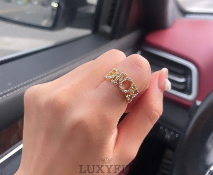 DO 디올 이니셜 반지