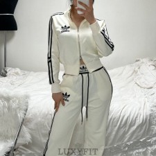 AD 아디다스 긴팔밴딩 자수집업 세트