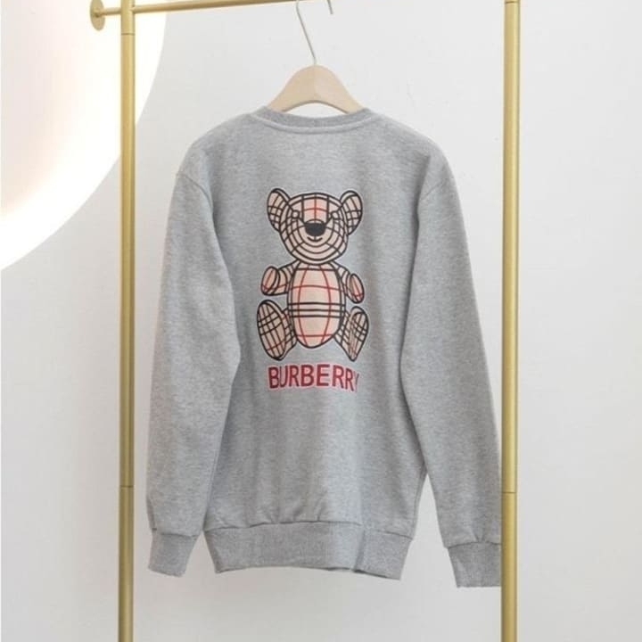 BB 버버리 곰 맨투맨 일자세트