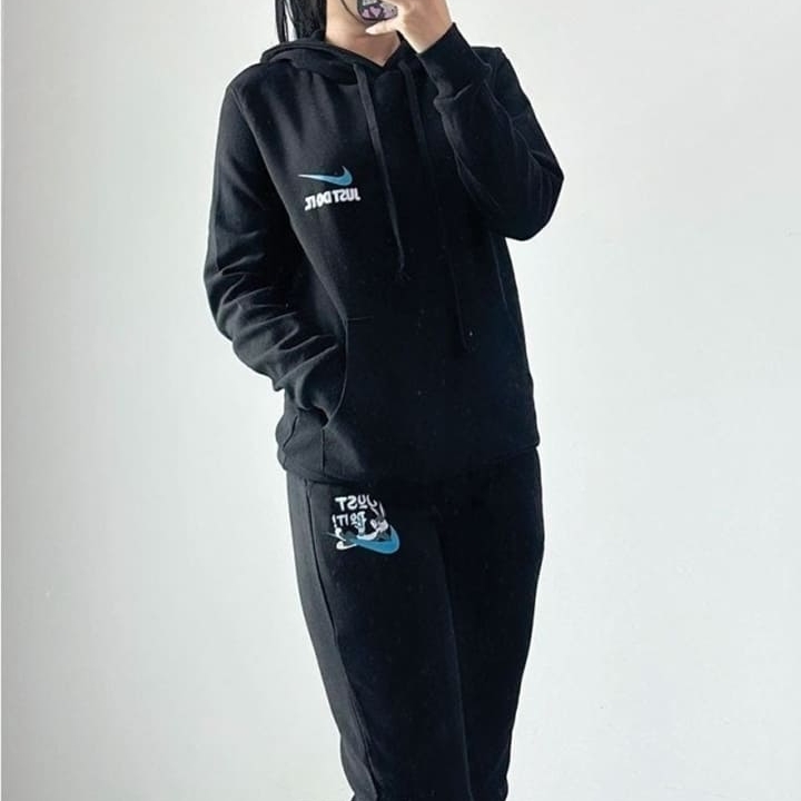 NK 나이키 바니 후드 조거세트