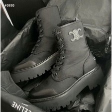 CN 셀린느 벌키 레이스업 부츠