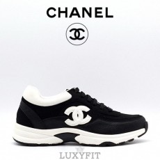 CN 샤넬 여성 CC 로고 로퍼