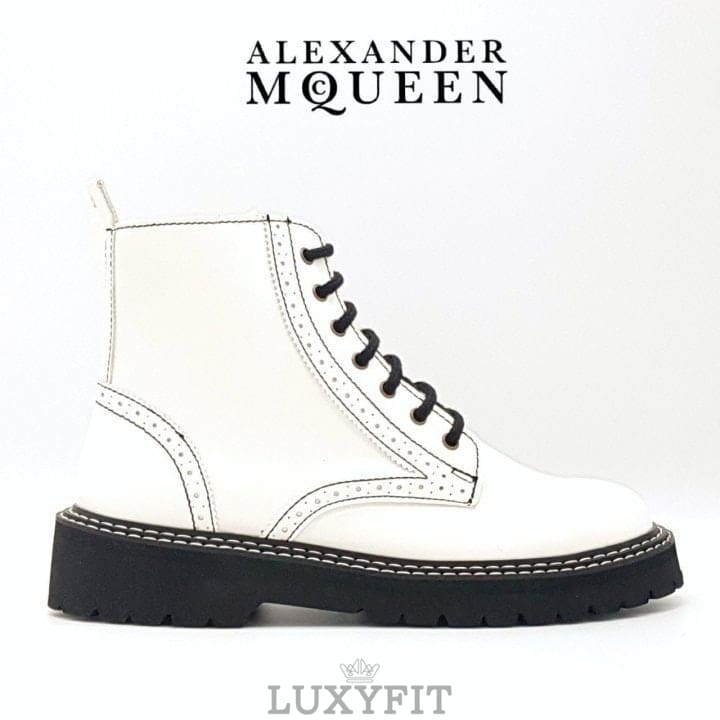 MQ 알렉산더 맥퀸 남성 레이스업 부츠