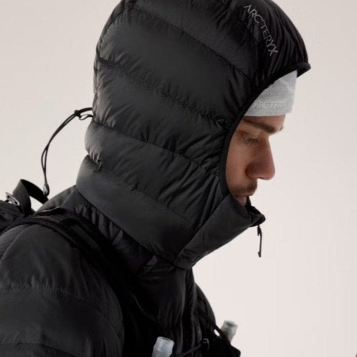AT 아크테릭스 세륨 후디 경량패딩 (구스다운)