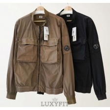 CC C.P. 컴퍼니 플랫 나일론 렌즈 블루종 자켓