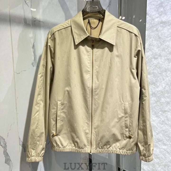 LV 루이뷔통 자가드 블루종 자켓