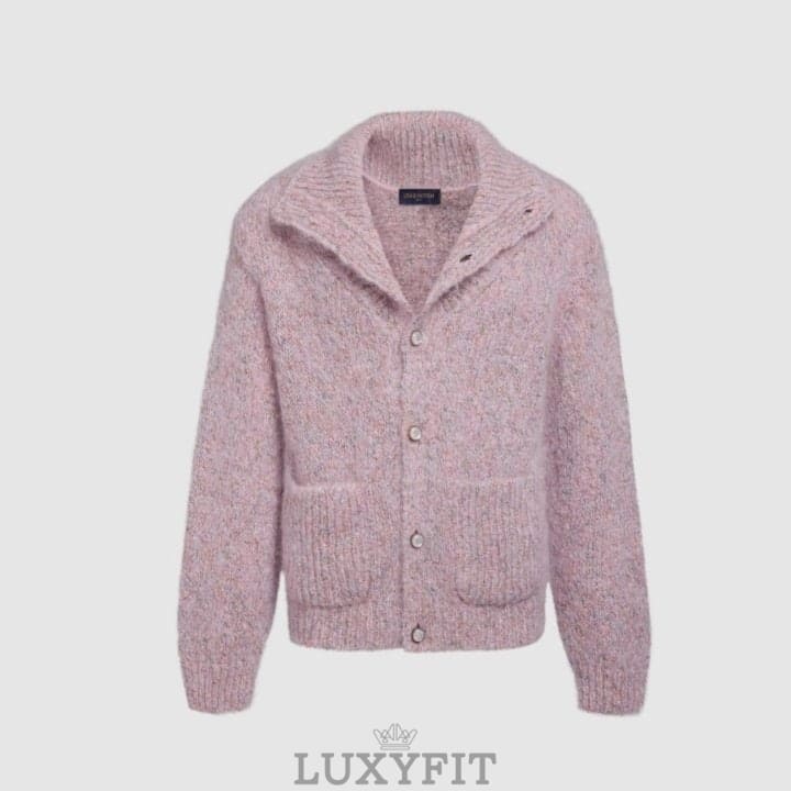 LV 루이뷔통 Z003 트위드 모헤어 가디건