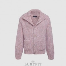 LV 루이뷔통 Z003 트위드 모헤어 가디건