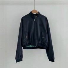 MU 미우미우 여성 크롭 블루종 자켓