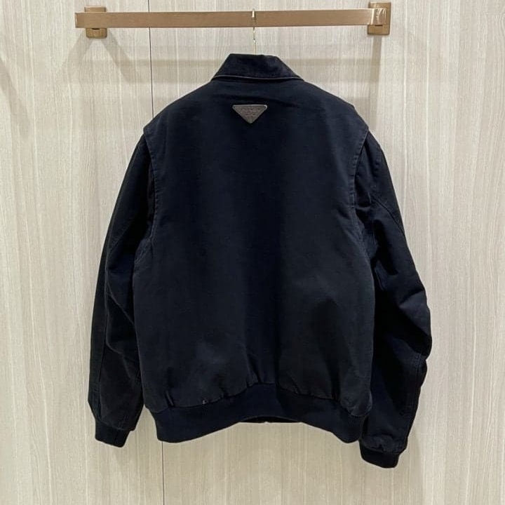 PD 프라다 백로고 워싱 자켓