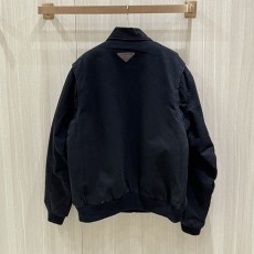 PD 프라다 백로고 워싱 자켓