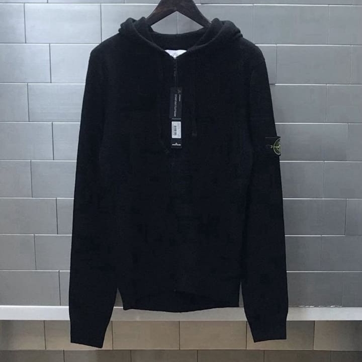 ST 스톤 아일랜드 울니트 후디집업