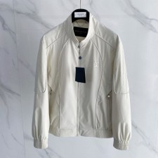 LV 루이뷔통 모노그램 로고 블루종 자켓